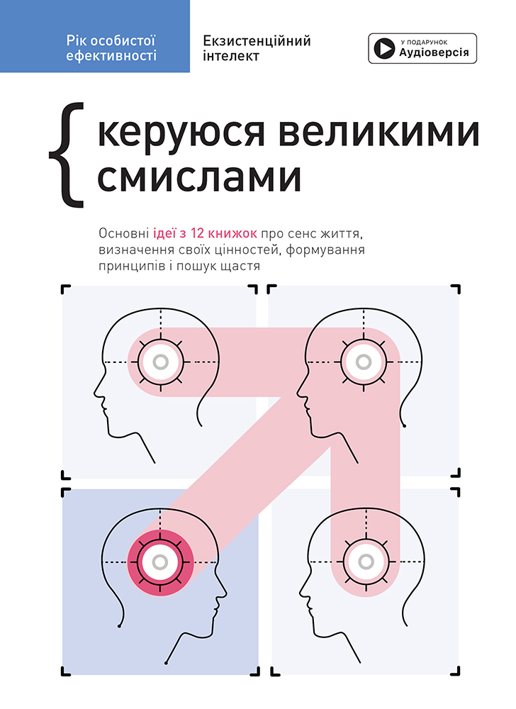 Рік особистої ефективності: Екзистенційний інтелект. Збірник №4 (українською мовою) + аудіокнижка