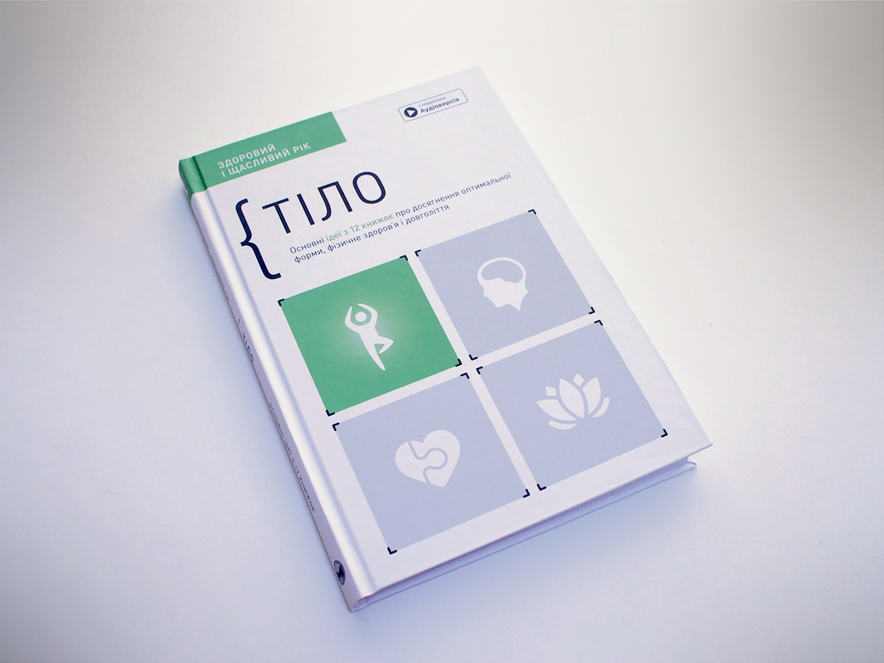 Тіло — книжка на столі Тіло — книжка на столі